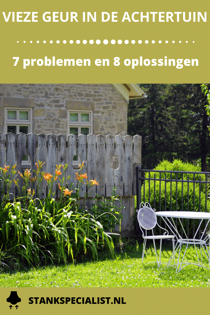 Pinterest Vieze geur in de achtertuin_ 7 problemen en 8 oplossingen