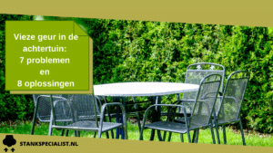 Vieze geur in de achtertuin_ 7 problemen en 8 oplossingen
