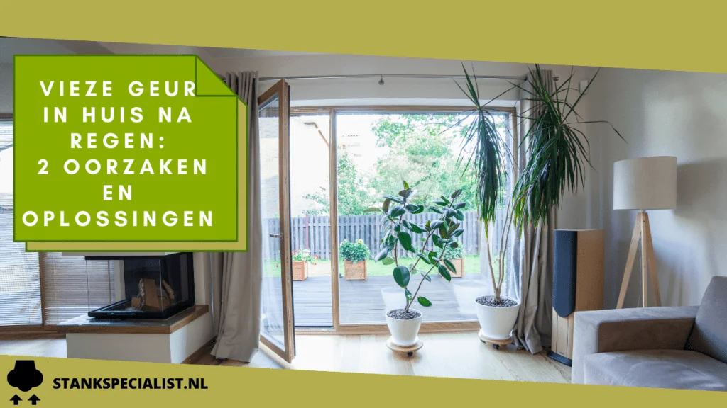 Vieze geur in huis na regen: 2 oorzaken en oplossingen - Stankspecialist